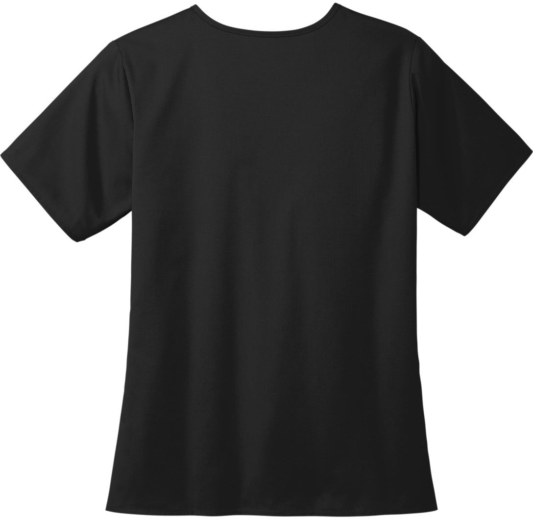 no-logo WonderWink Ladies WorkFlex V-Neck Top-Regular-Wonderwink-Thread Logic