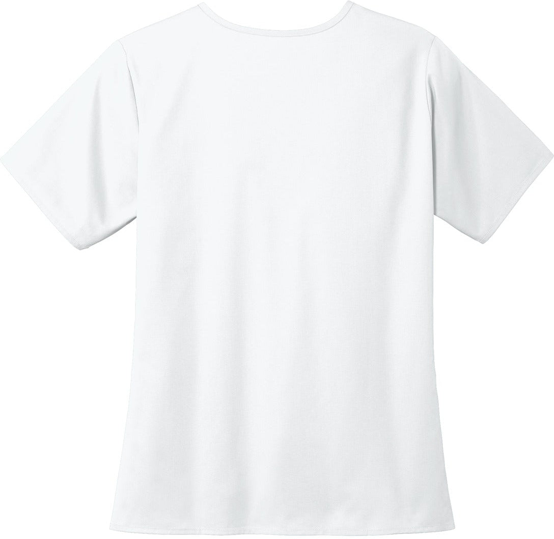 no-logo WonderWink Ladies WorkFlex V-Neck Top-Regular-Wonderwink-Thread Logic