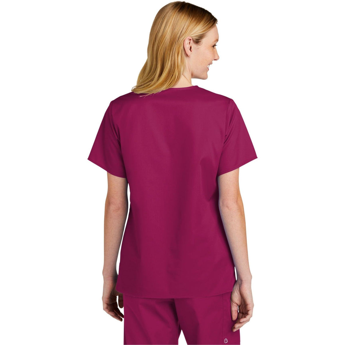 no-logo WonderWink Ladies WorkFlex V-Neck Top-Regular-Wonderwink-Thread Logic