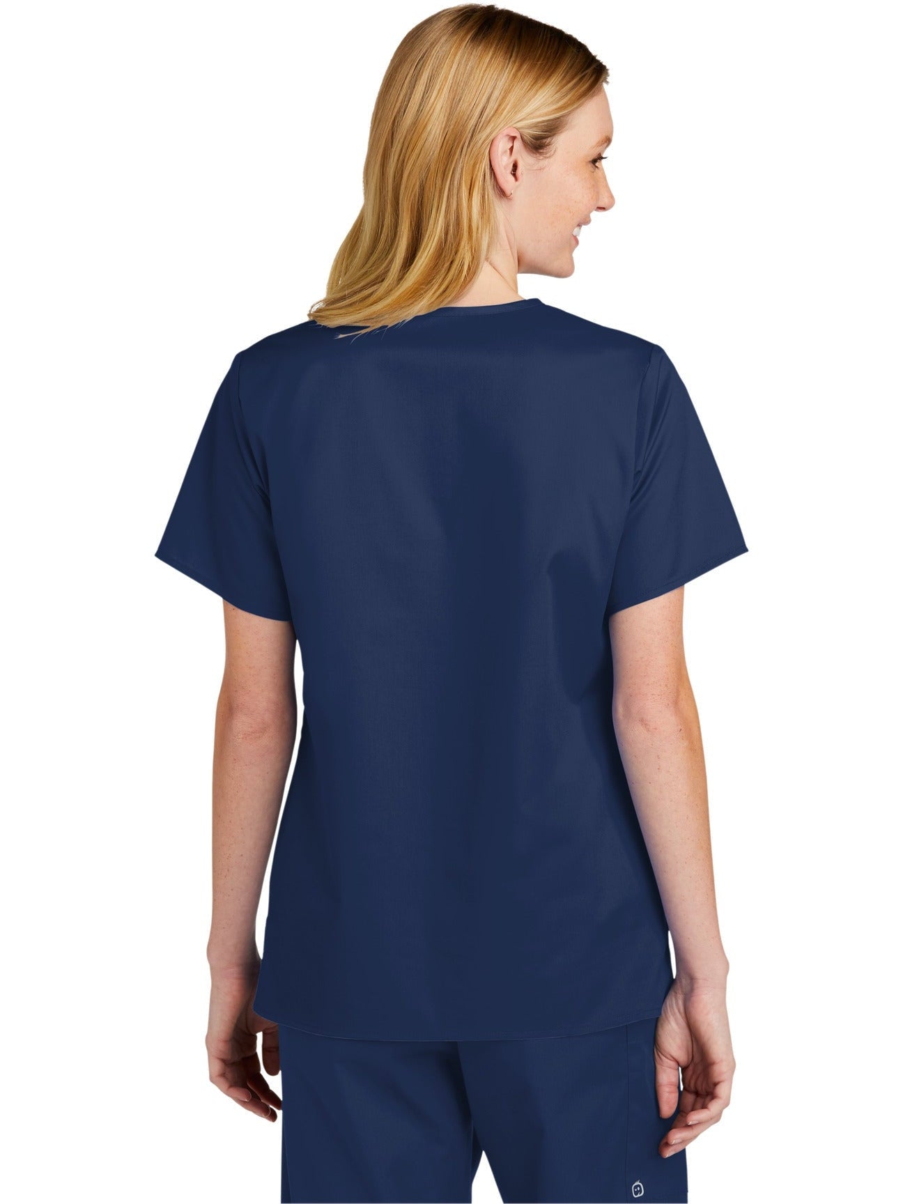 no-logo WonderWink Ladies WorkFlex V-Neck Top-Regular-Wonderwink-Thread Logic