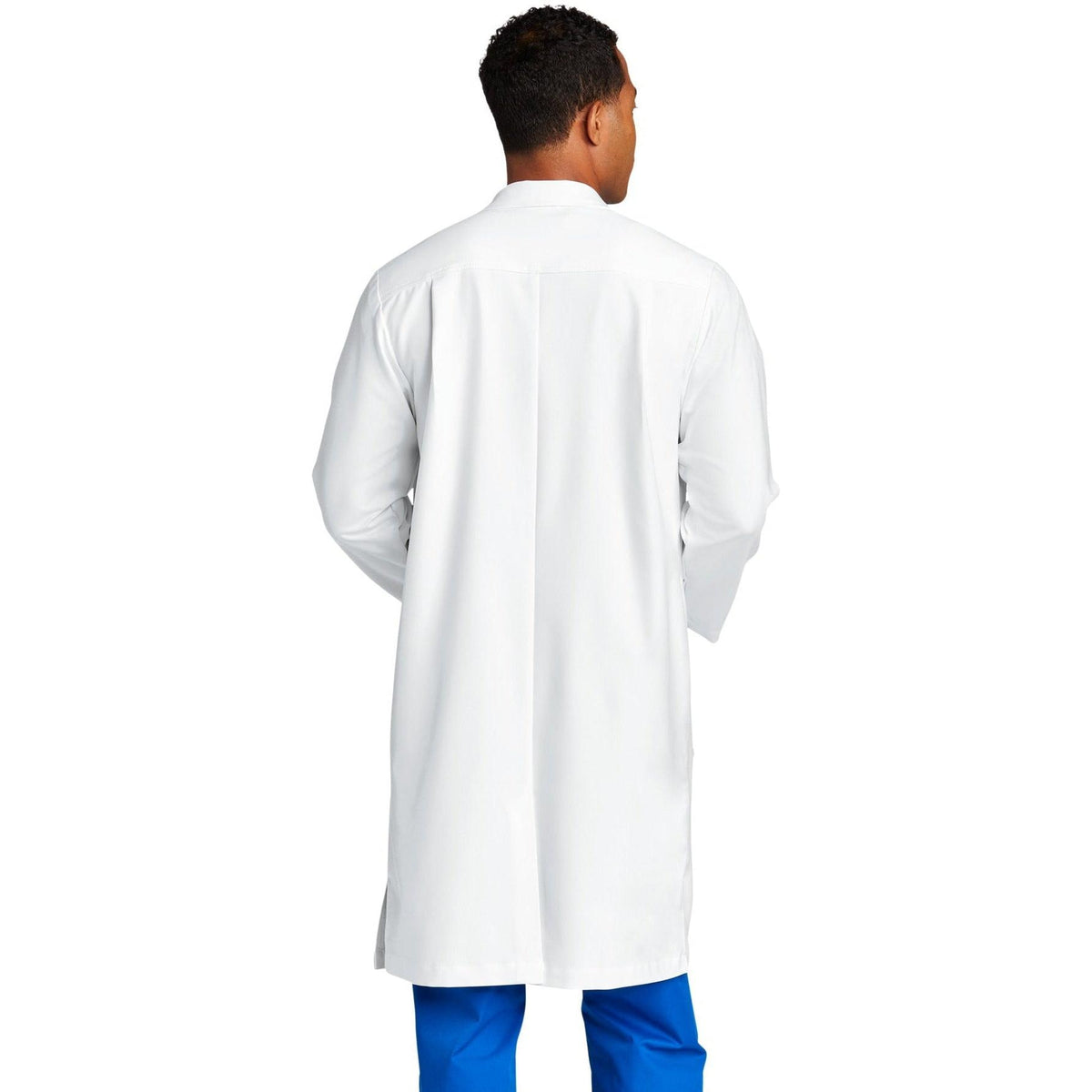 no-logo WonderWink Men's Long Lab Coat-Regular-Wonderwink-Thread Logic