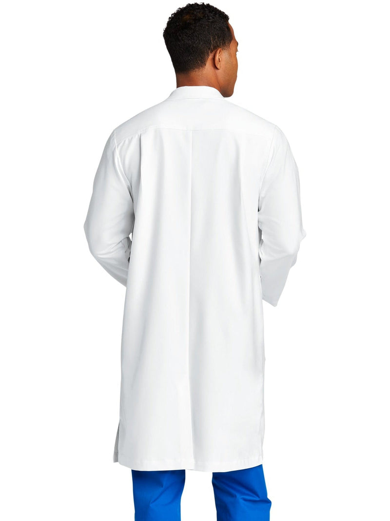 no-logo WonderWink Men's Long Lab Coat-Regular-Wonderwink-Thread Logic