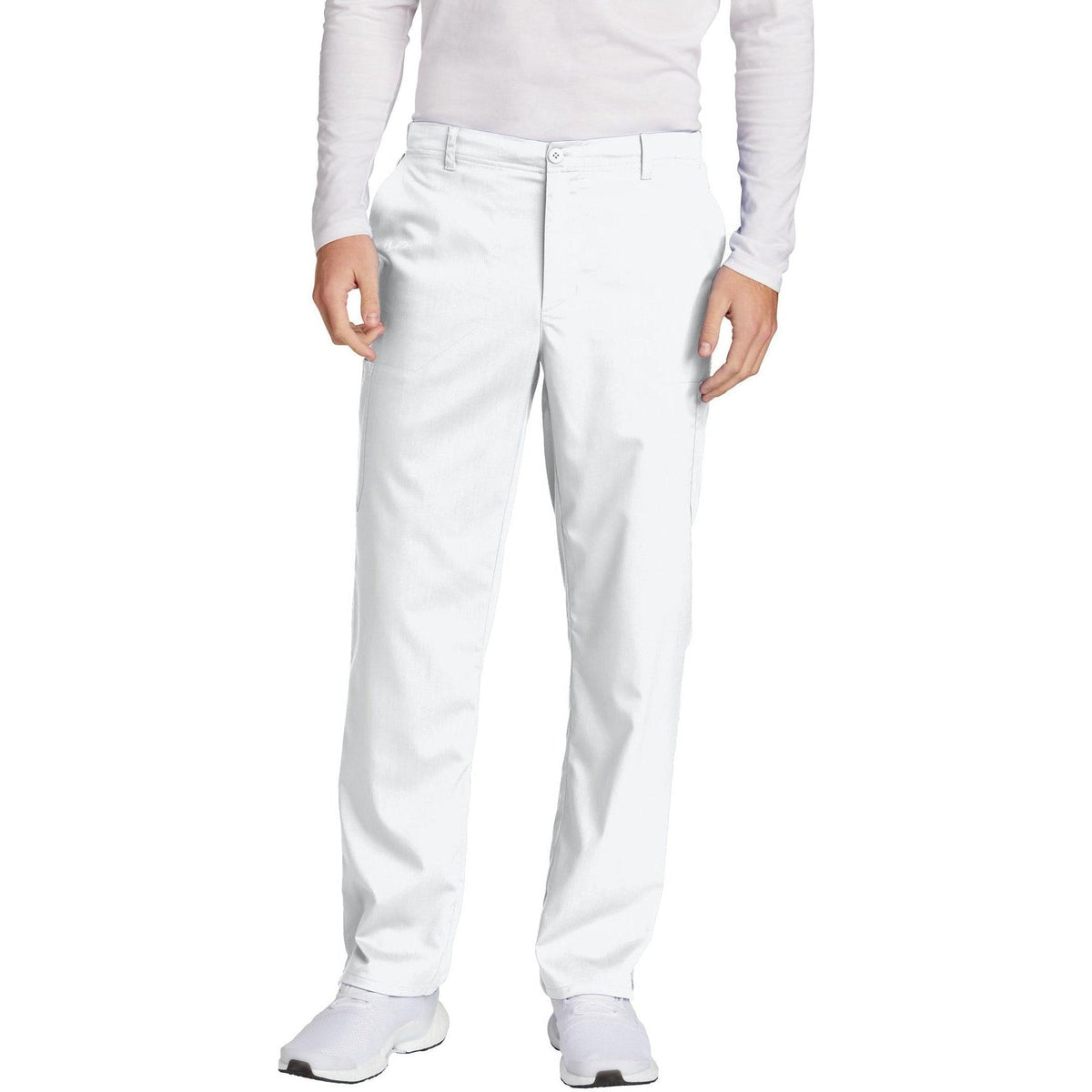 no-logo WonderWink Men's Premiere Flex Cargo Pant - SOLD BLANK-Regular-Wonderwink-Thread Logic