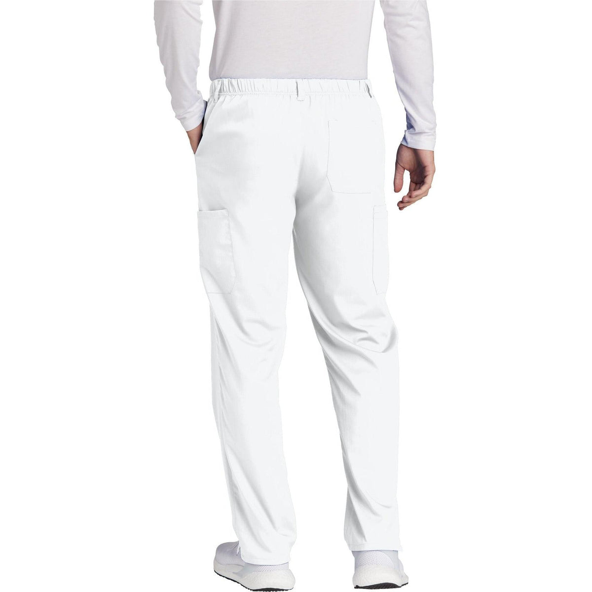 no-logo WonderWink Men's Premiere Flex Cargo Pant - SOLD BLANK-Regular-Wonderwink-Thread Logic