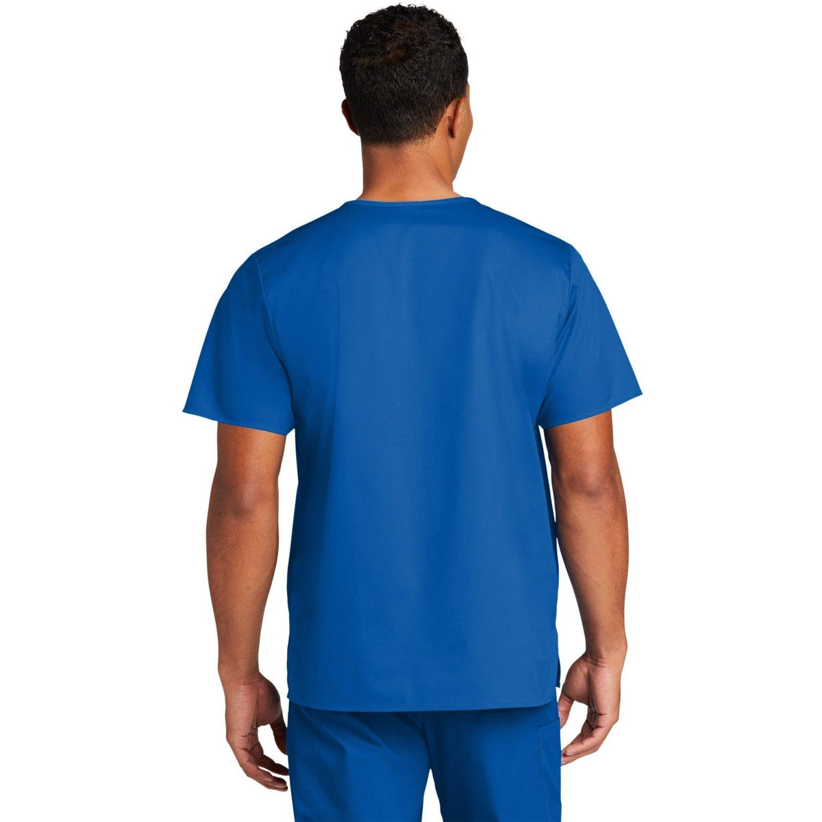 no-logo WonderWink Unisex WorkFlex Chest Pocket V-Neck Top-Regular-Wonderwink-Thread Logic