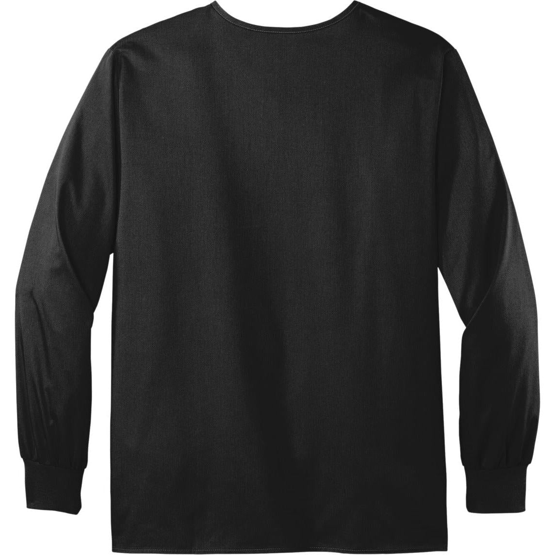 no-logo WonderWink Unisex WorkFlex Snap-Front Scrub Jacket-Regular-Wonderwink-Thread Logic