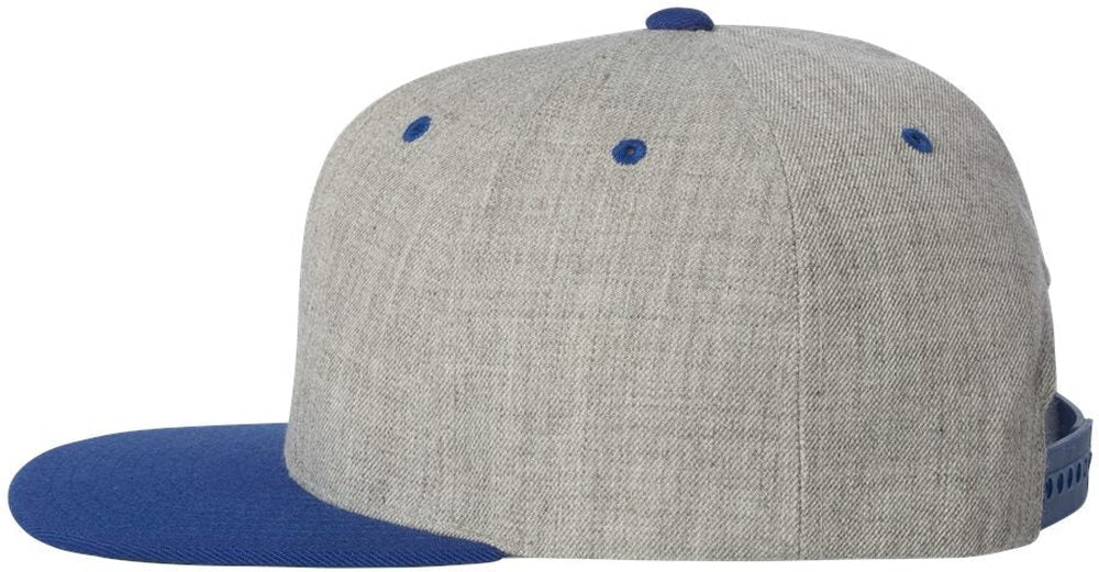 no-logo YP Classics Flat Bill Snapback Cap-Headwear-YP Classics-Thread Logic 