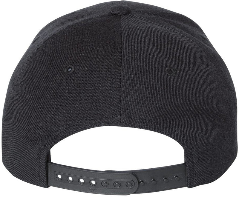 no-logo YP Classics Premium Curved Visor Snapback Cap-Headwear-YP Classics-Thread Logic 