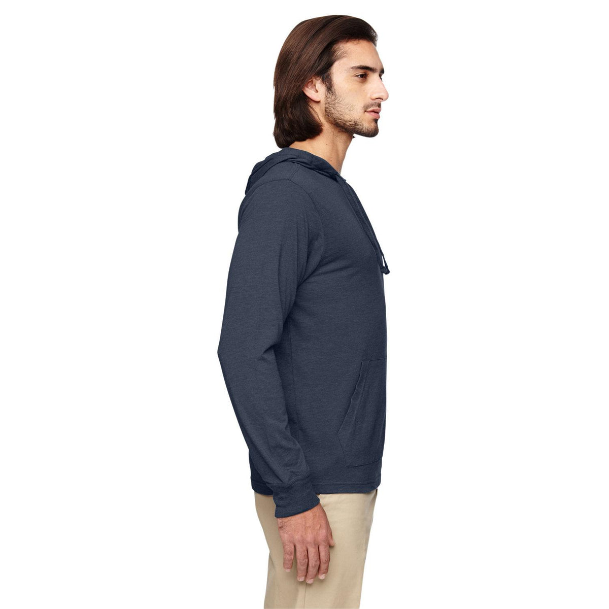no-logo econscious 4.25 oz. Blended Eco Jersey Pullover Hoodie-Men's Layering-econscious-Thread Logic