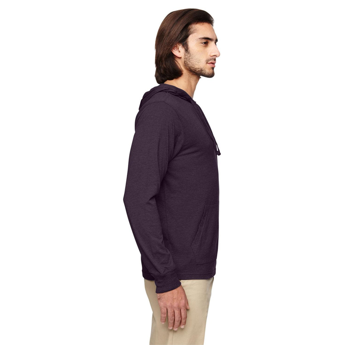 no-logo econscious 4.25 oz. Blended Eco Jersey Pullover Hoodie-Men's Layering-econscious-Thread Logic