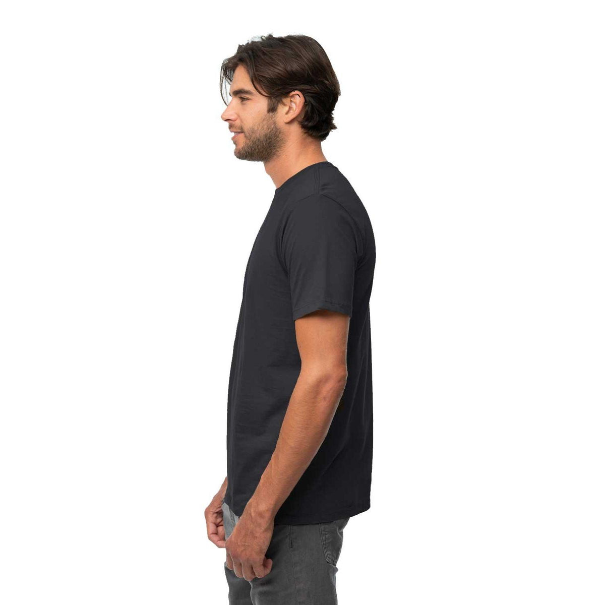 no-logo econscious 4.4 oz. Ringspun Fashion T-Shirt-Men's T Shirts-econscious-Thread Logic