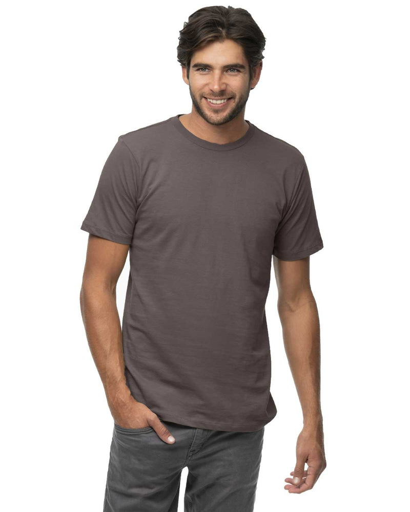  econscious 4.4 oz. Ringspun Fashion T-Shirt-Men's T Shirts-econscious-Charcoal-S-Thread Logic