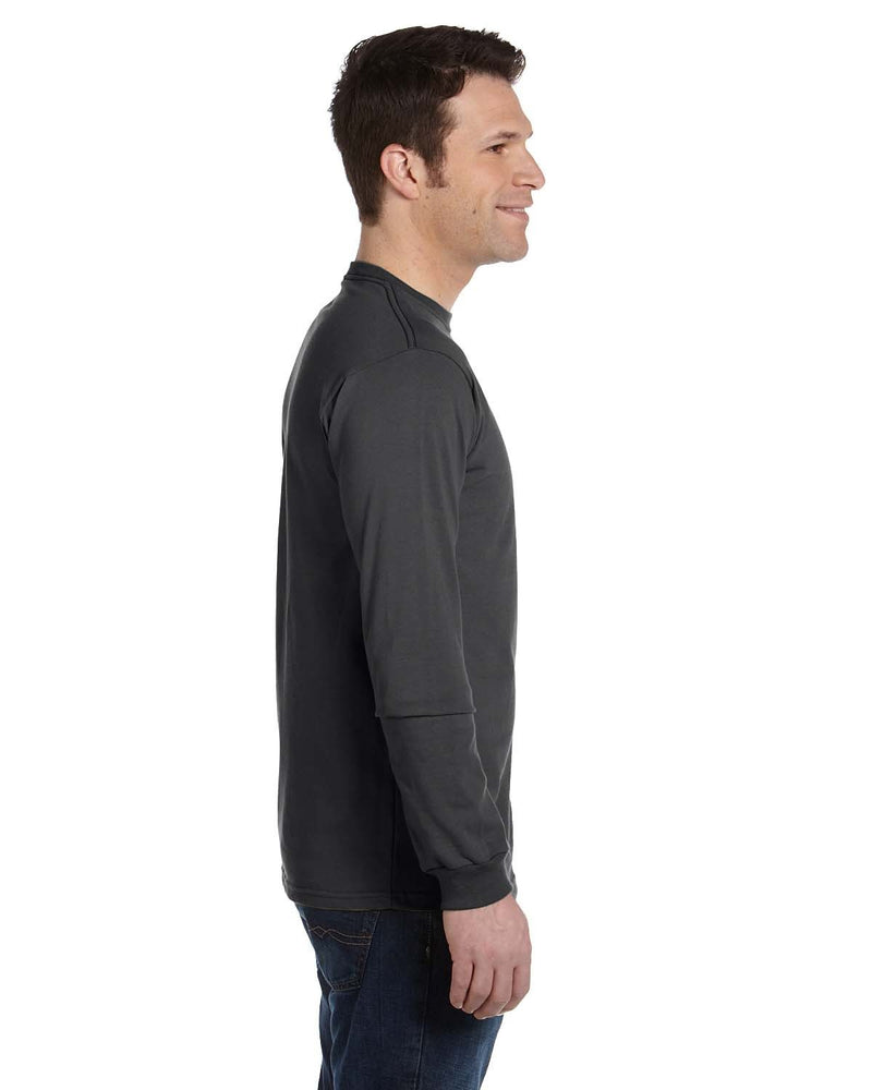 no-logo econscious 5.5 oz., 100% Organic Cotton Classic Long-Sleeve T-Shirt-Men's T Shirts-econscious-Thread Logic