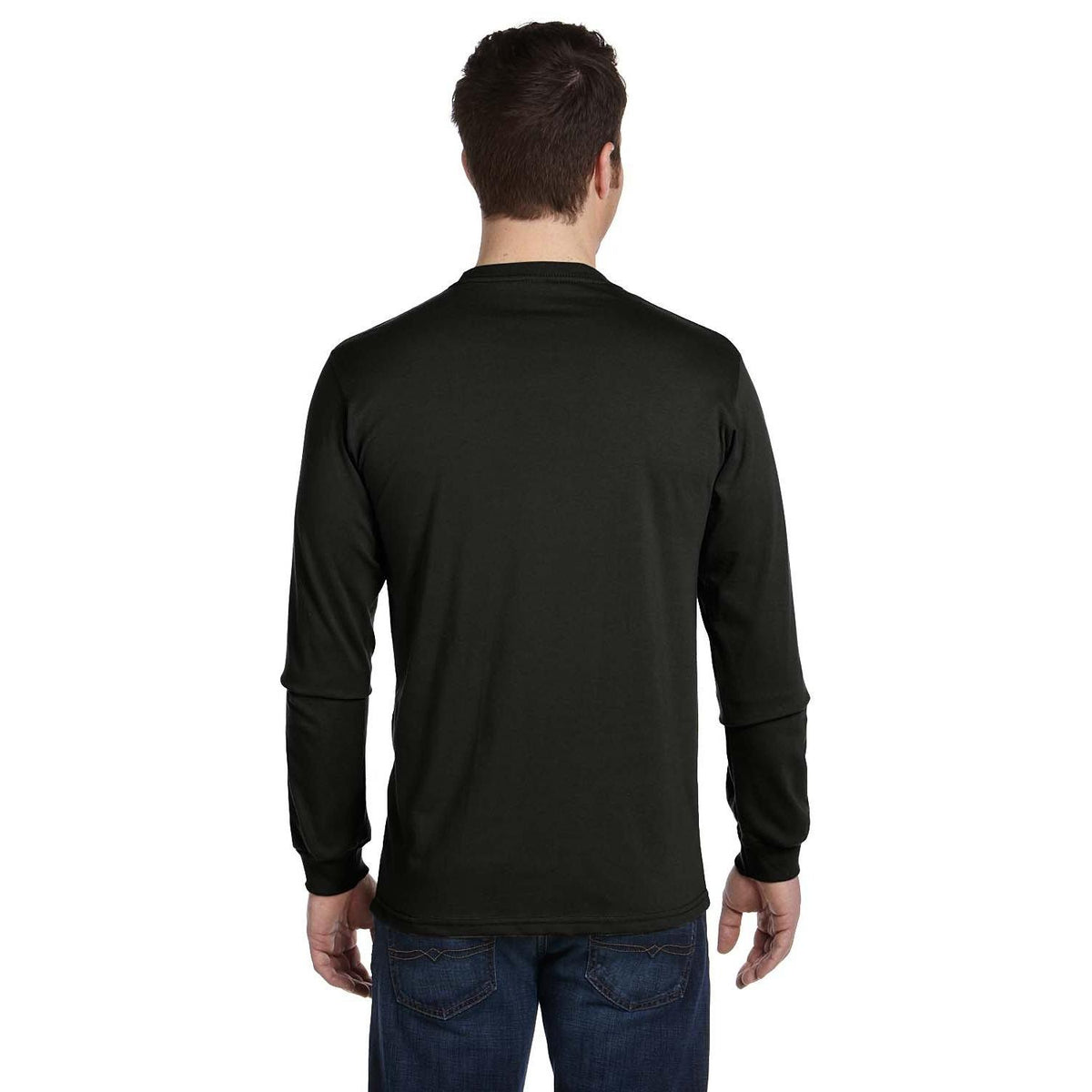 no-logo econscious 5.5 oz., 100% Organic Cotton Classic Long-Sleeve T-Shirt-Men's T Shirts-econscious-Thread Logic