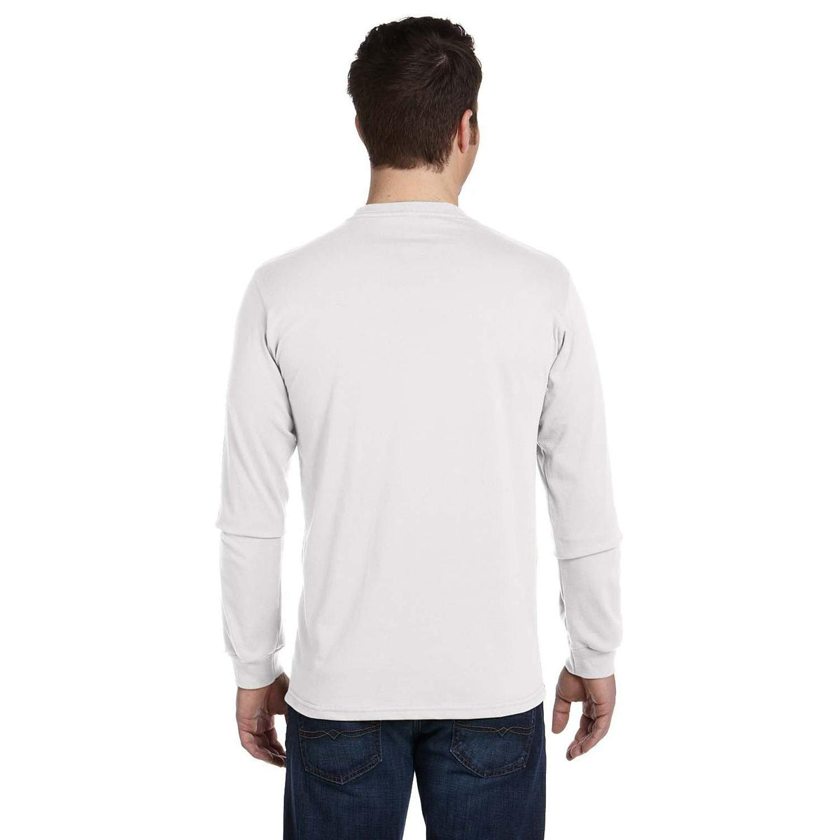 no-logo econscious 5.5 oz., 100% Organic Cotton Classic Long-Sleeve T-Shirt-Men's T Shirts-econscious-Thread Logic