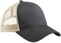 econscious Eco Trucker Organic/Recycled Hat-Caps-econscious-Black/Oyster-OSFA-Thread Logic no-logo