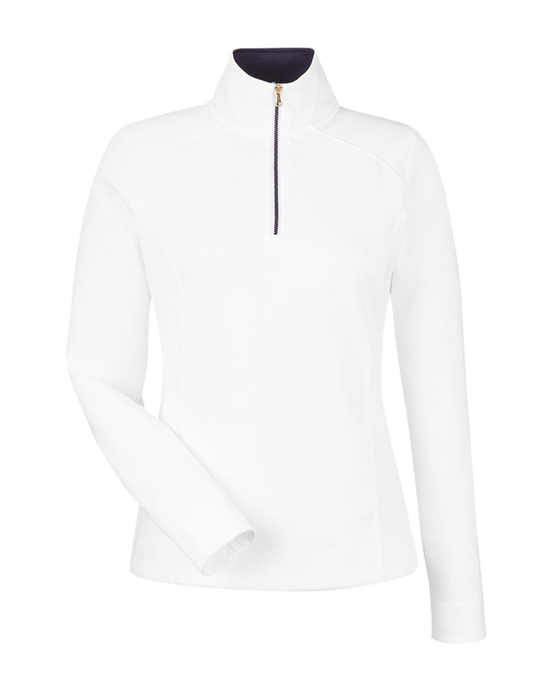 Fairway & Greene Ladies Wells Quarter-Zip Tech Pullover