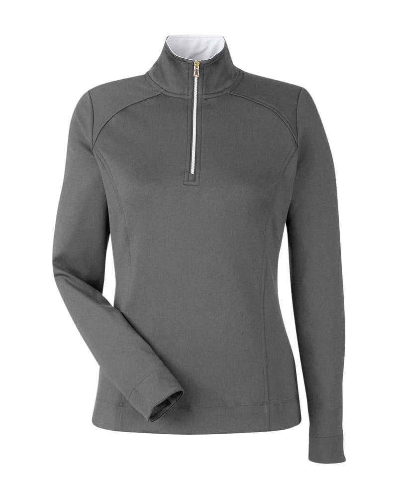 Fairway & Greene Ladies Wells Quarter-Zip Tech Pullover