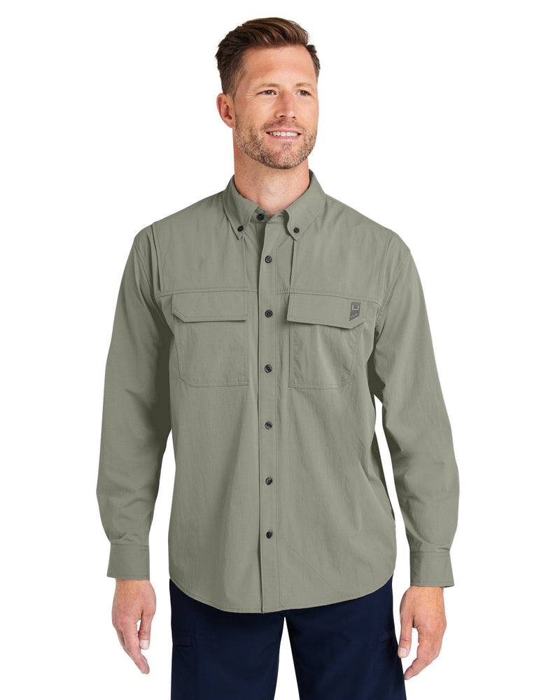 HUK Creekbed Long Sleeve Shirt