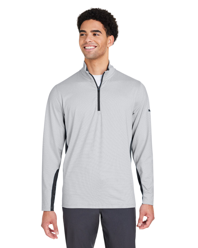 Puma Golf Mesa Stripe Quarter-Zip