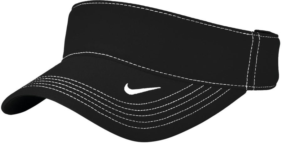 Nike black visor best sale