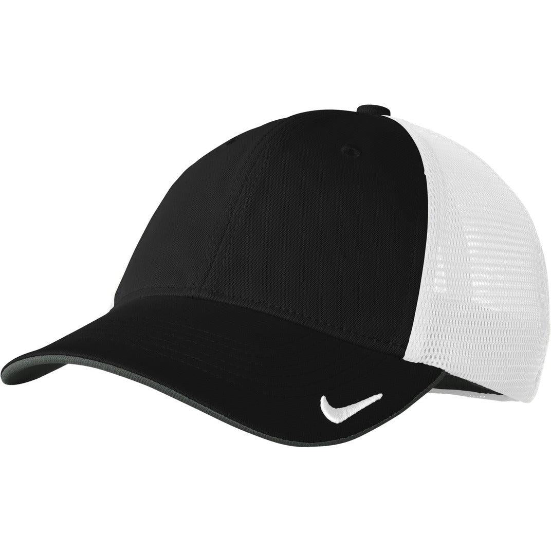 Nike Stretch-to-Fit Mesh Back Cap NKFB6448 with custom embroidery