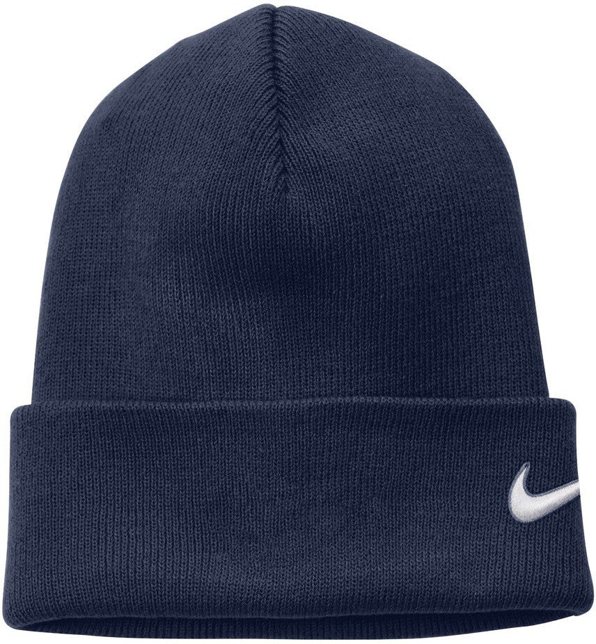 [EENK] / ☆ XLACK Beanie / Navy Walmart Associate Navy Blue Embroidered Knit/ Beanie Spark
